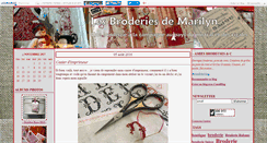 Desktop Screenshot of amiesbrodeuses.fr